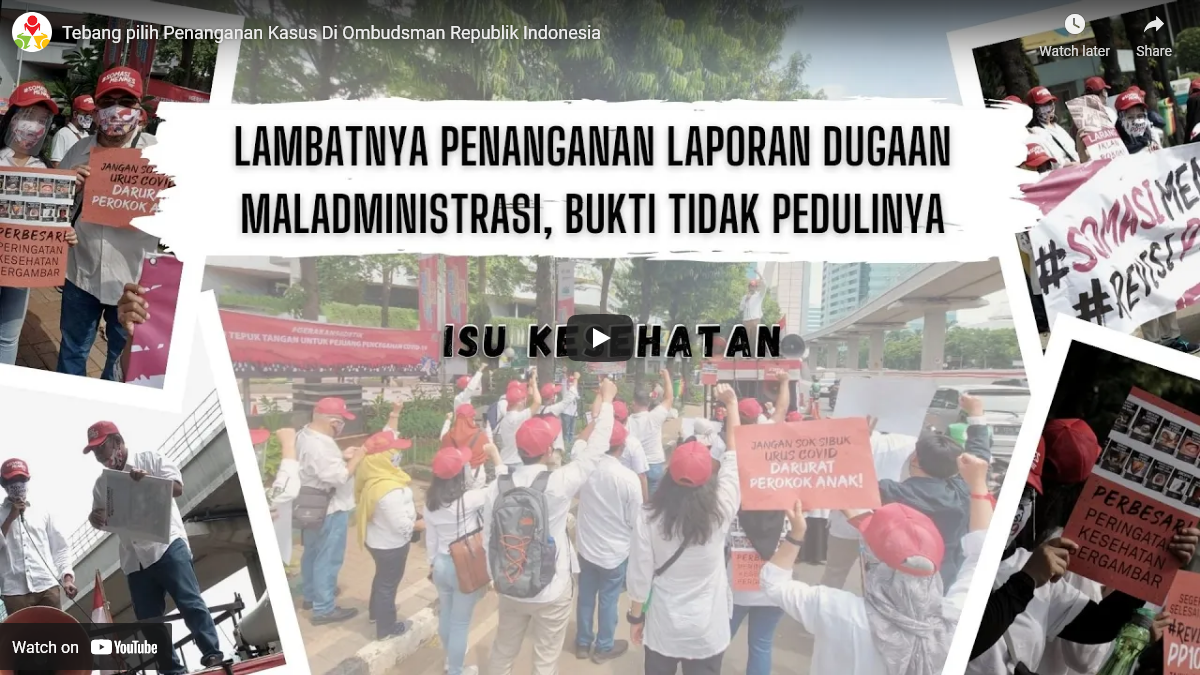 Tebang pilih Penanganan Kasus Di Ombudsman Republik Indonesia