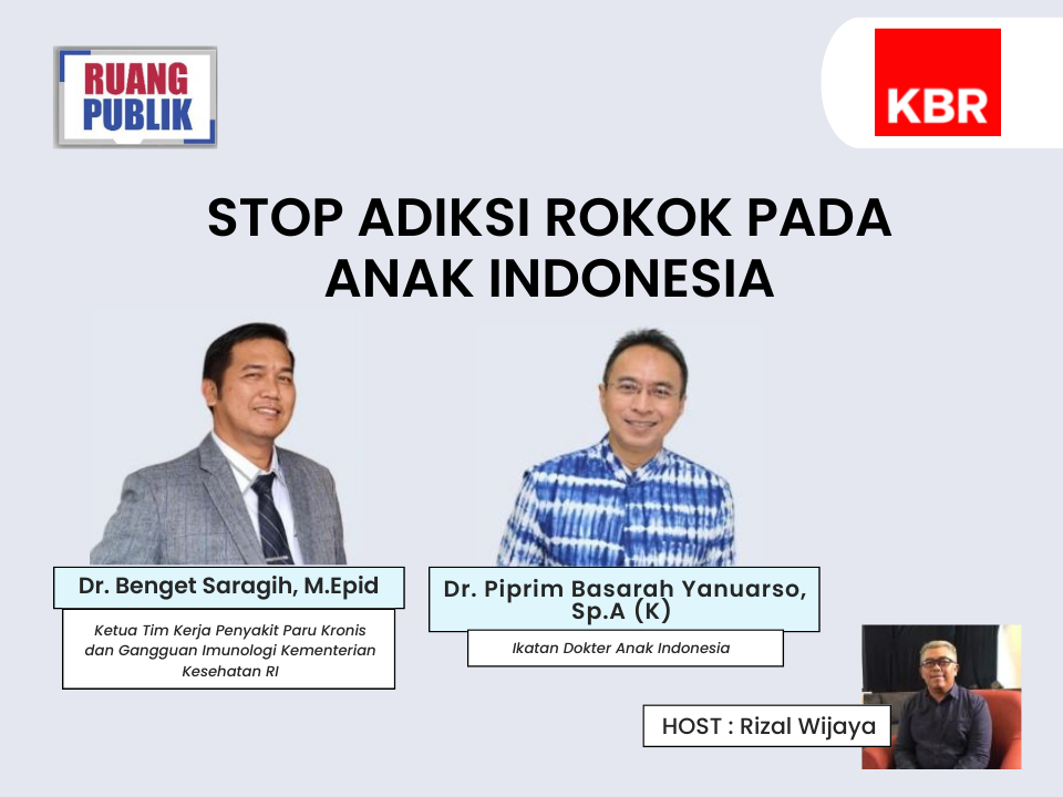 STOP ADIKSI ROKOK PADA ANAK INDONESIA