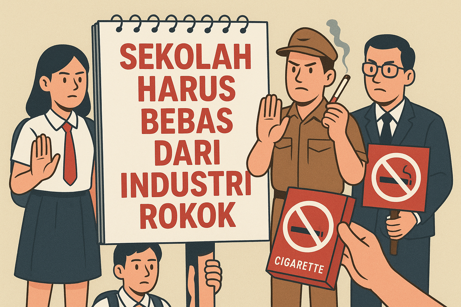 Dana Rokok Masuk Sekolah: Menyasar Anak, Melanggar Aturan