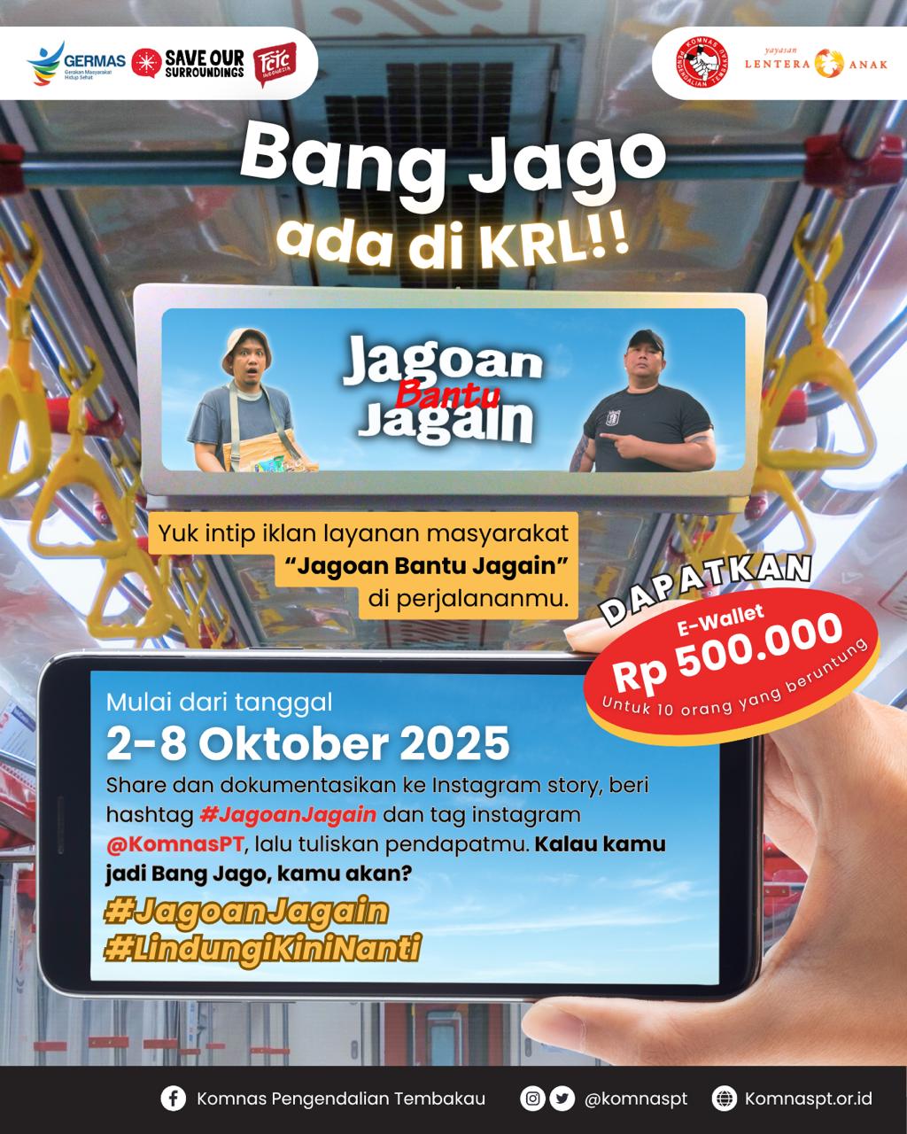 CHALLENGE ALERT: BANG JAGO DI KRL !