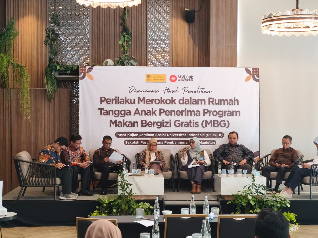 Studi PKJS-UI: Konsumsi Rokok Rumah Tangga Berisiko Mencederai Manfaat Program Makan Bergizi Gratis